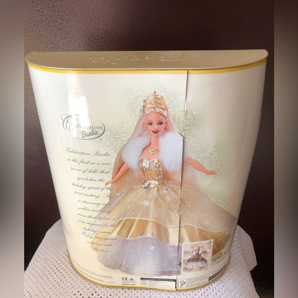 Mattel Celebration Barbie 2000 Edition w/Ornament - New in box - Picture 8 of 8